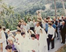 La procession, 1er aout 1974