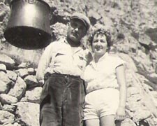 Sebbiu et Mme Bonnet, 1954